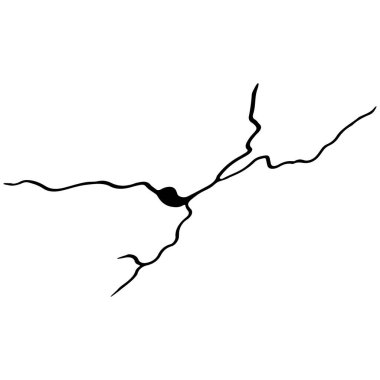 Kintsugi esprisi. Deprem ve zemin çatlakları, delik etkisi, Craquelure ve hasarlı doku. Vektör illüstrasyonları kintsugi dekorasyonları, deprem, kaza, yıkım konularında kullanılabilir.