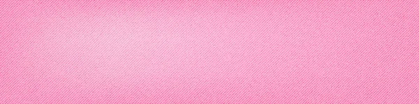 Denim, fondo de textura de jeans rosa. Textura de mezclilla realista, impresión grunge. — Vector de stock