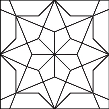 Mashrabiya fayans tasarımı. Tasarım arka planı, web sayfası arka planı, yüzey dokuları için Arapça vektör deseni ideal. Kusursuz İslami mashrabiya deseni.