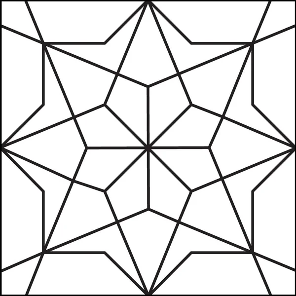 Mashrabiya tile design. Arabic vector pattern ideal for design background, web page background, surface textures. Seamless islamic mashrabiya pattern. — Stock Vector
