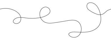 Aralıksız karalama biçimi çizimi gösterimi