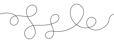 Halat benzeri sürekli soyut çizgi