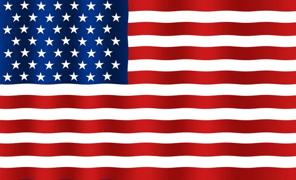 Flaga amerykańska USA — Zdjęcie stockowe