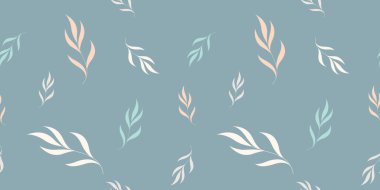 Pastel renkte pürüzsüz bir desen bırakır. Doğa geçmişi. Tasarım için vektör illüstrasyonu