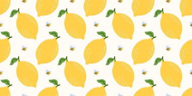 Parlak narenciye, yapraklar ve Akdeniz hissi ile kusursuz limonlu gingham deseni. Yaz masa örtüleri, piknik tekstili ve İtalyanca esinlenilmiş arka planlar için tasarlandı..