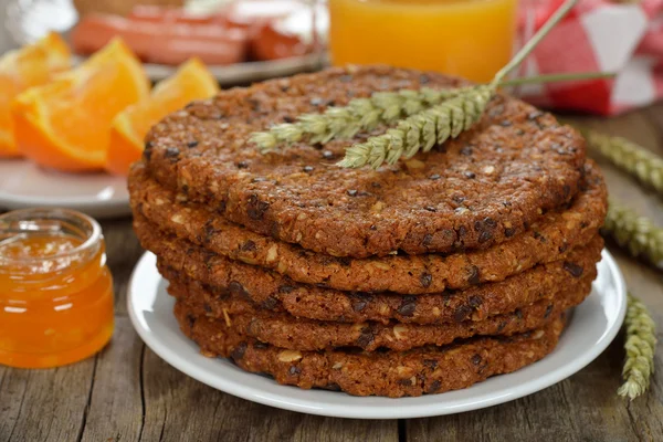 Traditionella amerikanska cookies — Stockfoto