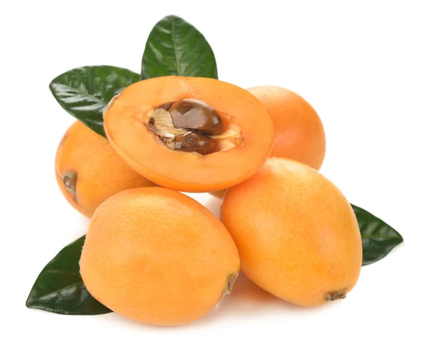 Japanse loquat close-up — Stockfoto