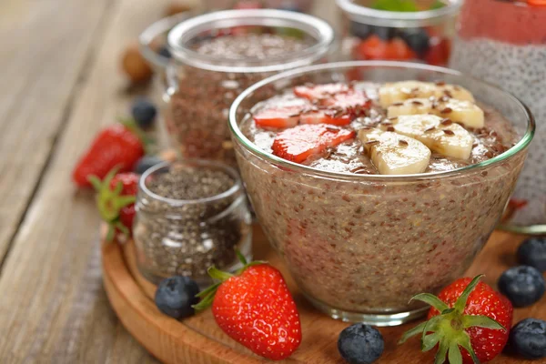 Vegan dessert close-up — Stockfoto