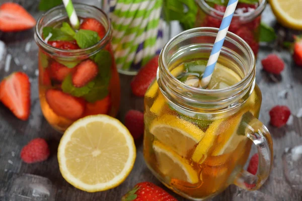 Té de frutas frías — Foto de Stock