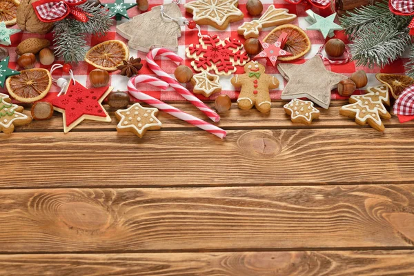 Vánoční dekorace zavřít — Stock fotografie