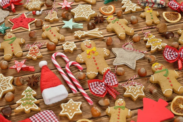 Christmas decorations  close up — Stock Photo, Image