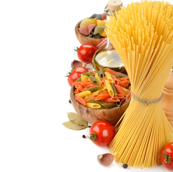 Pastas sin cocer — Foto de Stock