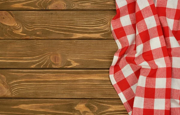 Red napkin — Stock Photo, Image