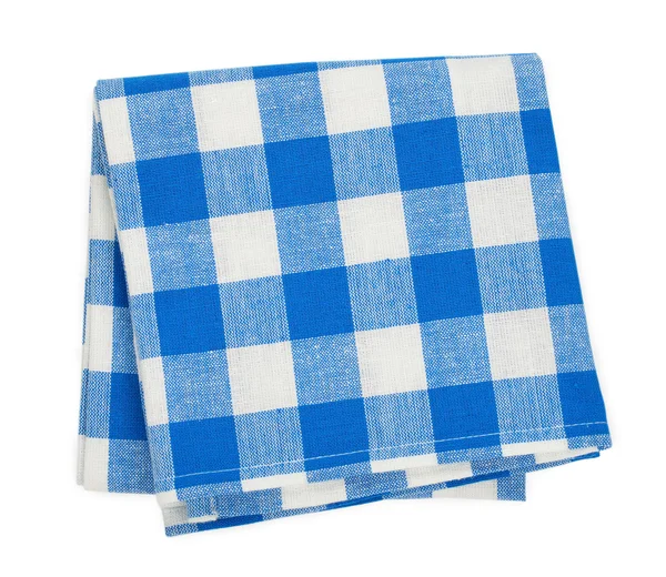 Blue napkin — Stock Photo, Image