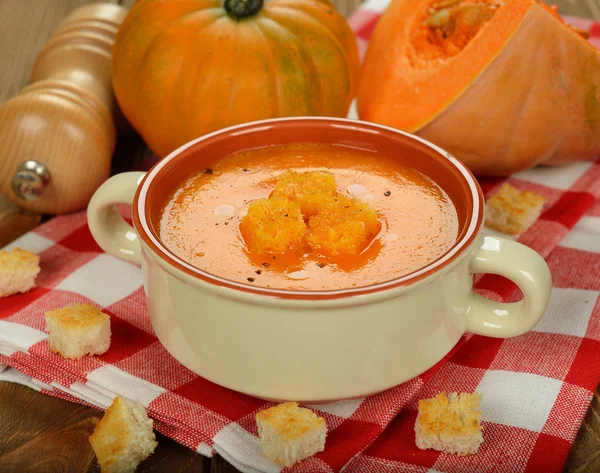 Soupe de citrouille — Photo