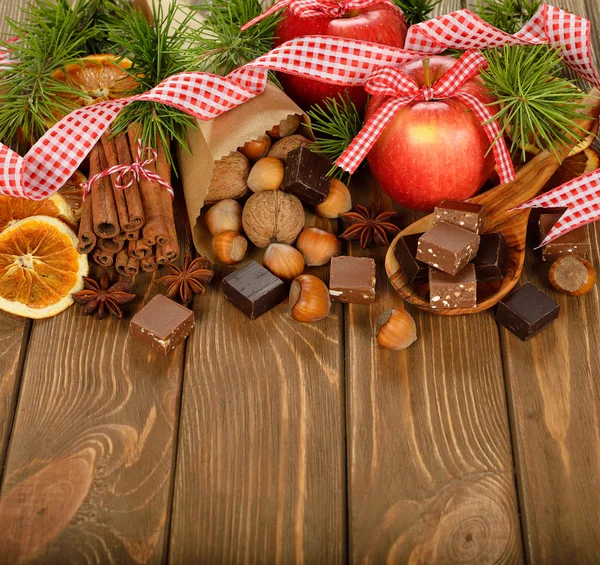 Christmas ingredients — Stock Photo, Image