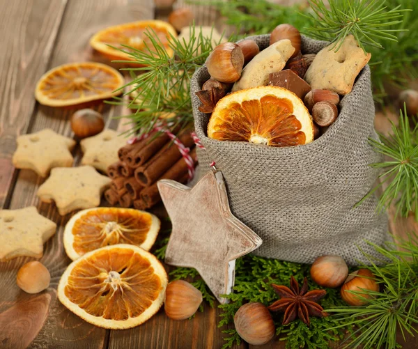 Christmas ingredients — Stock Photo, Image