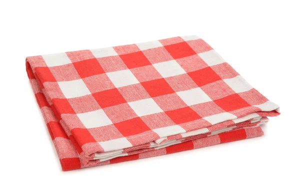 Red napkin — Stock Photo, Image