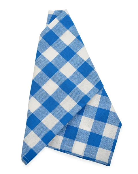 Blue napkin — Stock Photo, Image