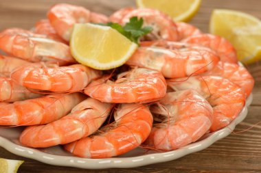 haşlanmış karides