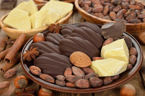 Homemade chocolate — Stock Photo, Image