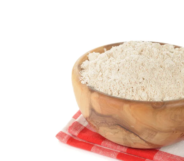 Whole wheat flour — Stock Photo, Image