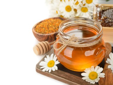 Tatlım, papatya ve polen