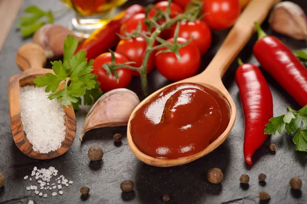 Tomatensaus — Stockfoto