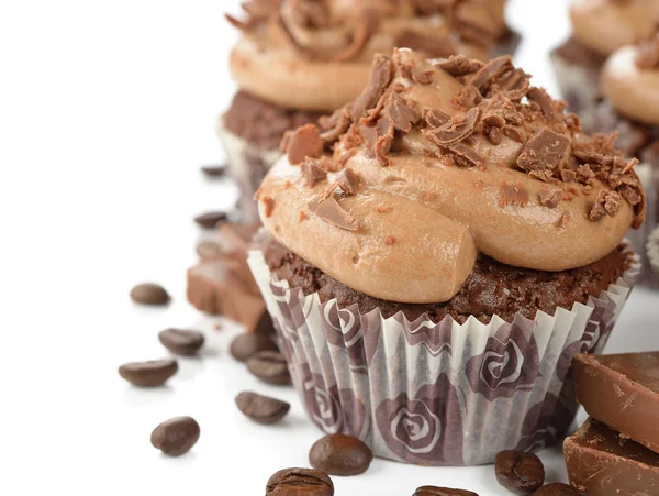 Cupcakes de chocolate — Fotografia de Stock