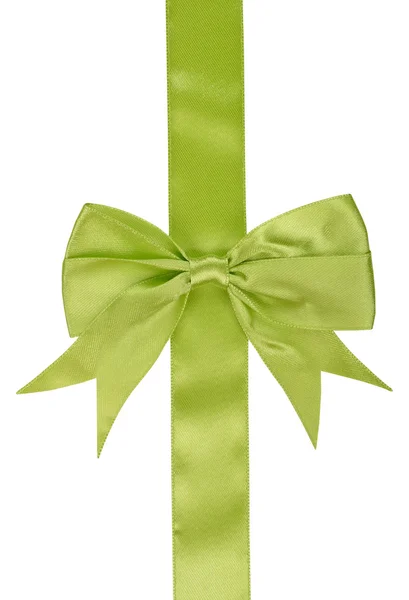 Green ribbon — Stock Photo, Image