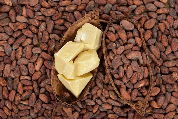 Burro di cacao naturale — Foto Stock