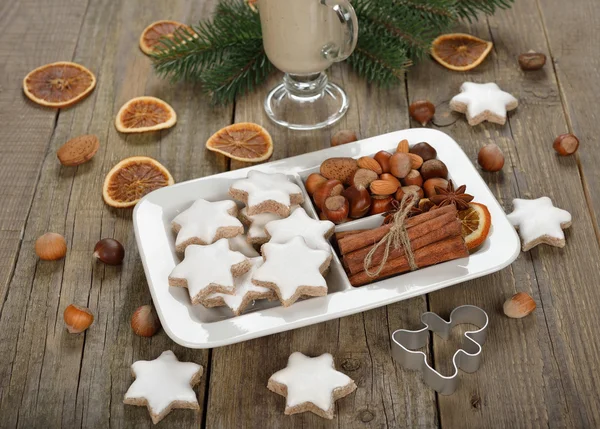 Traditionell jul cookies — Stockfoto