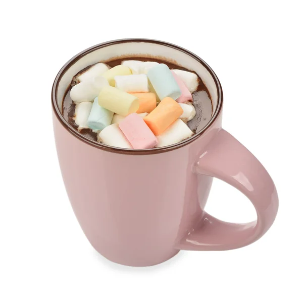 Cioccolata calda con marshmallow — Foto Stock