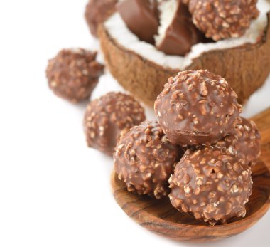 çikolata şekerleme yakın çekim