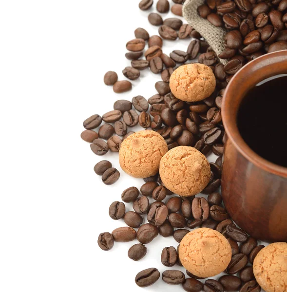 Koekjes Amaretti close-up — Stockfoto