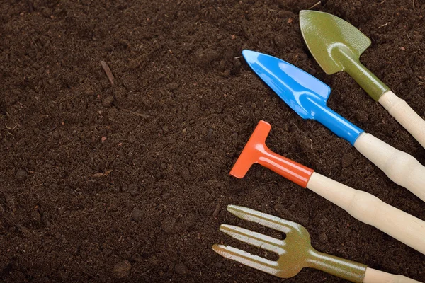 Garden tools close up — Stock Photo, Image