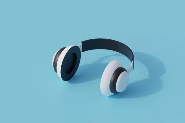 Headset Enkel Geïsoleerd Object Illustratie Illustratie Isometrische — Stockfoto