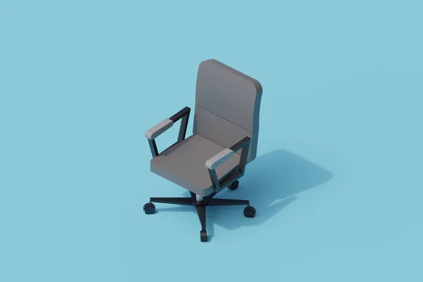 Chair Single Isolated Object Render Illustration Isometric — Stock Photo, Image