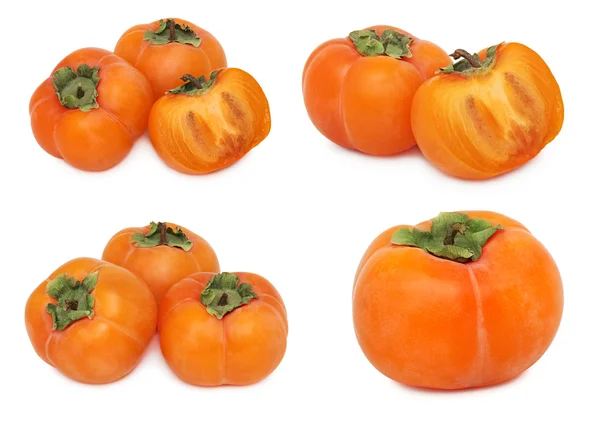 熟した柿 (分離プロセスを設定します。) — ストック写真