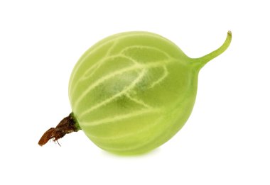 (İzole bir olgun yeşil bektaşi üzümü)