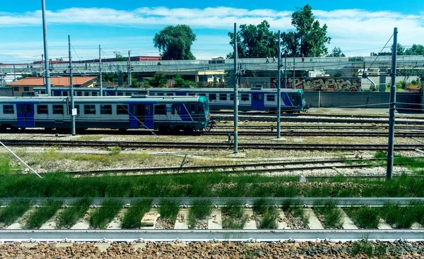 Bolonha Itália Junho 2018 Estação Ferroviária Bolonha Itália — Fotografia de Stock