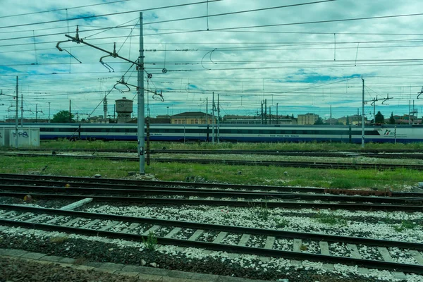 Verona Porta Nuova Talya Haziran 2018 Verona Porta Nuova Tren — Stok fotoğraf