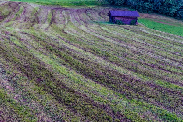 Italia Alpe Siusi Seiser Alm Con Sassolungo Langkofel Dolomite —  Fotos de Stock