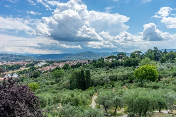 Europa Italia Florencia Grupo Nubes Cielo — Foto de Stock