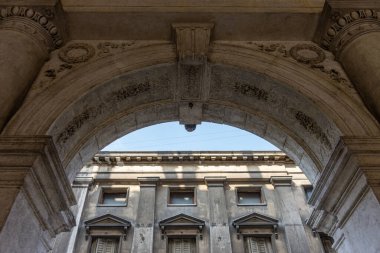 İtalya, Venedik, San Marco Meydanı 'nda bir kemer