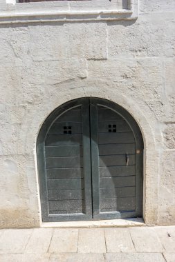 Avrupa, İtalya, Venedik, tuğla bir binanın yüzü