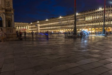 Avrupa, İtalya, Venedik, San Marco Meydanı, İnşaat Öncüleri Grubu