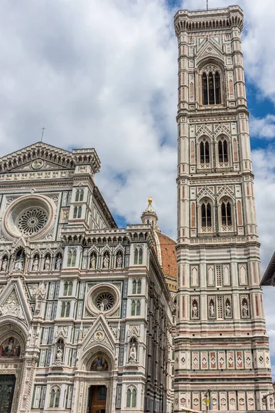 stock image Cathedral Santa Maria del Fiore with magnificent Renaissance dome designed by Filippo Brunelleschi in Florence, Italy