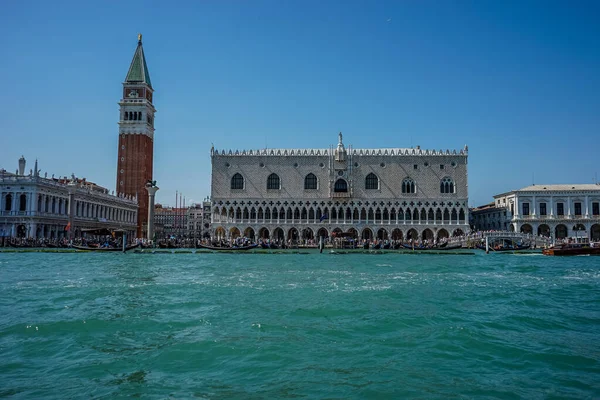 Europe Italie Venise Piazza San Marco Vue Des Immeubles Par — Photo