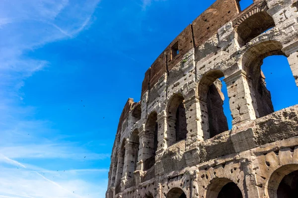 플라비우스 피극장 Flavian Amphitheatre 으로도 알려진 대로마 콜로세움 콜로세움 콜로세오 — 스톡 사진